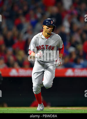 Boston Red Sox's Hanley Ramirez, right, pulls the hair of Rafael