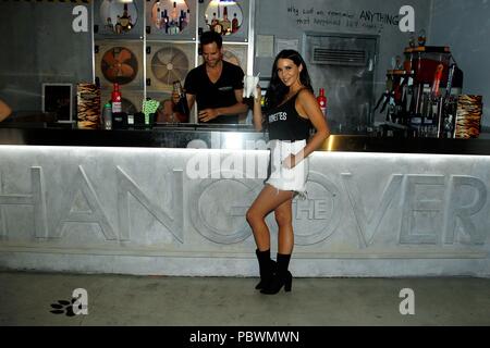 Las Vegas, NV, USA. 30th July, 2018. Scheana Shay at arrivals for Official Opening of The Hangover Bar, Madame Tussauds Las Vegas, Las Vegas, NV July 30, 2018. Credit: JA/Everett Collection/Alamy Live News Stock Photo