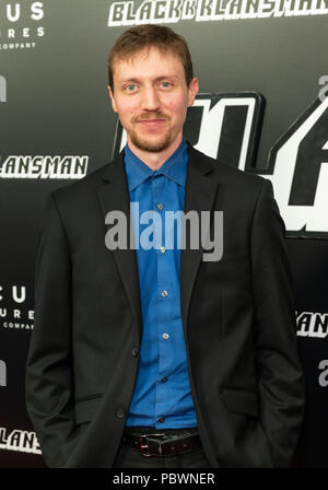 Lev David Rabinowitz David Rabinowitz attends BlacKkKlansman premiere at BAM Harvey Theater ...