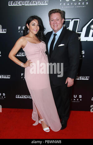 New York, NY, USA. 30th July, 2018. Shaun Redick at 'BlacKkKlansman' New York Premiere at at Brooklyn Academy of Music on July 30, 2018 in New York City. Credit: Diego Corredor/Media Punch/Alamy Live News Stock Photo