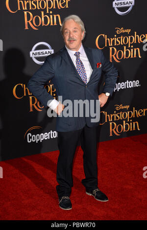 Los Angeles, USA. 30th July 2018. Jim Cummings at the world premiere of Disney's 'Christopher Robin' at Walt Disney Studios, Burbank Picture: Sarah Stewart Credit: Sarah Stewart/Alamy Live News Stock Photo