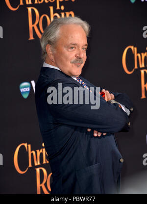 Los Angeles, USA. 30th July 2018. Jim Cummings at the world premiere of Disney's 'Christopher Robin' at Walt Disney Studios, Burbank Picture: Sarah Stewart Credit: Sarah Stewart/Alamy Live News Stock Photo