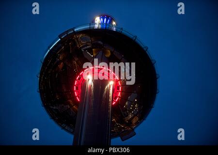 British Airways i360, Brighton seafront, summer 2018 Stock Photo