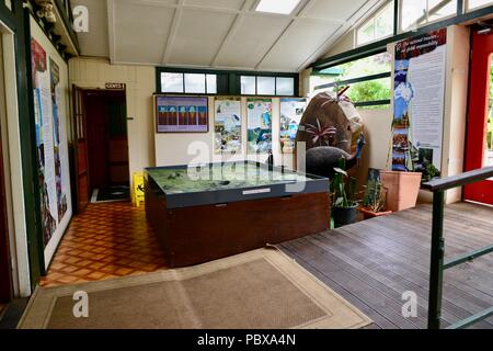 Lake Barrine Teahouse, Crater Lakes National Park, Atherton Tablelands, QLD, Australia Stock Photo