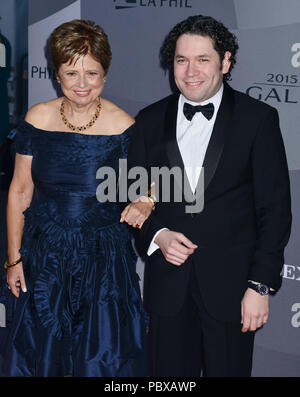 Gustavo Dudamel, Deborah Borda 049.jpg at the LA PhilharmonicÕs Walt Disney Concert Hall Opening Night Concert and Gala at the Disney Hall in Los Angeles. September 29, 2015.Gustavo Dudamel, Deborah Borda 049 ------------- Red Carpet Event, Vertical, USA, Film Industry, Celebrities,  Photography, Bestof, Arts Culture and Entertainment, Topix Celebrities fashion /  Vertical, Best of, Event in Hollywood Life - California,  Red Carpet and backstage, USA, Film Industry, Celebrities,  movie celebrities, TV celebrities, Music celebrities, Photography, Bestof, Arts Culture and Entertainment,  Topix,  Stock Photo