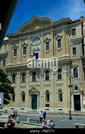 A Government Building near roads, Rome, Italy, Europe Stock Photo