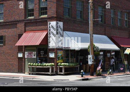 The Parrott Store located in Kinston, North CarolinaUSA. Stock Photo