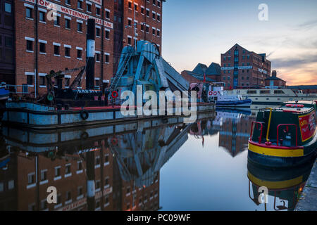Gloucester Docks, Gloucester, England, United Kingdom, Europe Stock Photo