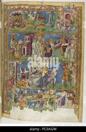 283 Homilies of Gregory the Theologian gr. 510, f 312 Stock Photo - Alamy