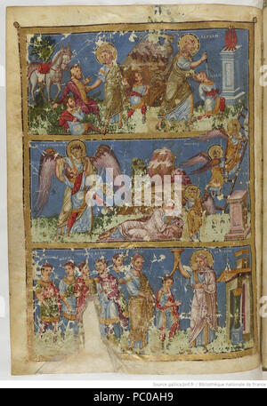 283 Homilies of Gregory the Theologian gr. 510, f 100 Stock Photo - Alamy