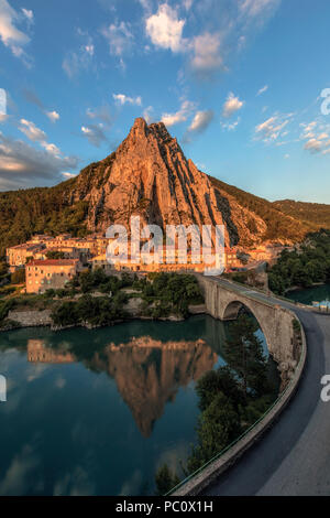 Sisteron, Alpes-de-Haute-Provence, France, Europe Stock Photo
