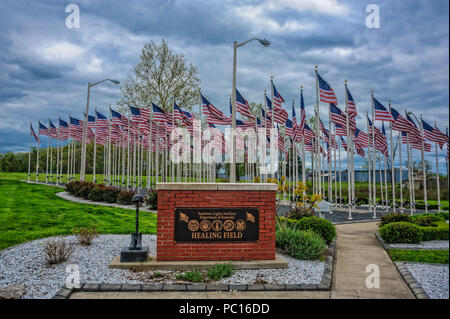 Healing Field in Lawrenceburg Kentucky Stock Photo