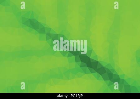 Low poly vector background looking like a leaf surface with veins. Stock Vector