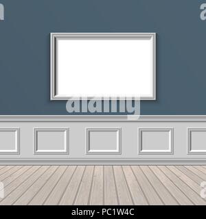 wall window and wooden floor Stock Vector