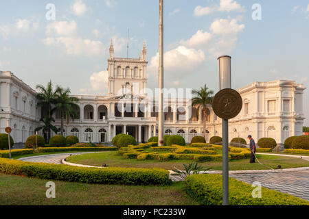 Palacio de los Lopez (Lopez Presidential Palace), presidential office, workplace for the President and government seat, Asuncion, Paraguay Stock Photo