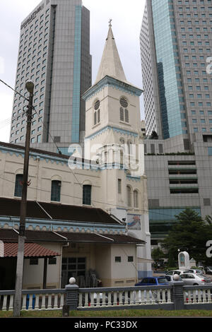 Church of the Immaculate Conception, Johor Bahru, Malaysia. Stock Photo