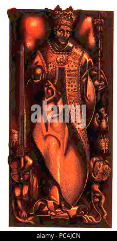 610 Tomb effigy of Casimir IV Jagiellon Stock Photo