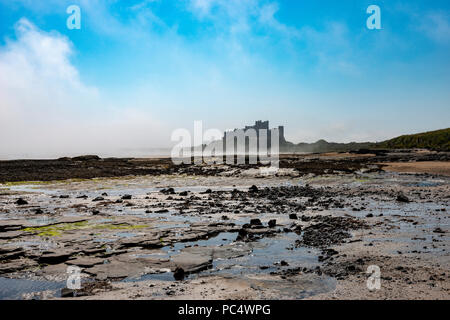 Bamburgh Castle, Northumberland, UK Stock Photo