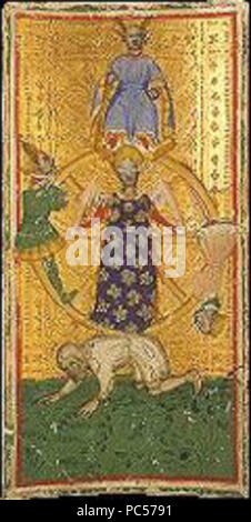 635 Visconti-Sforza tarot deck 10 Stock Photo