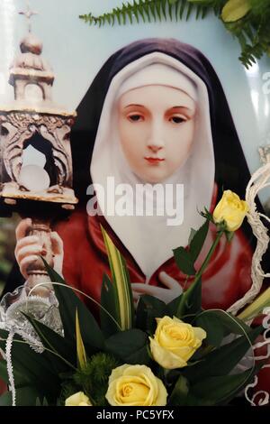 Mary of the Passion who founded the Franciscan Missionaries of Mary in British India in 1877. Dalat. Vietnam. | usage worldwide Stock Photo