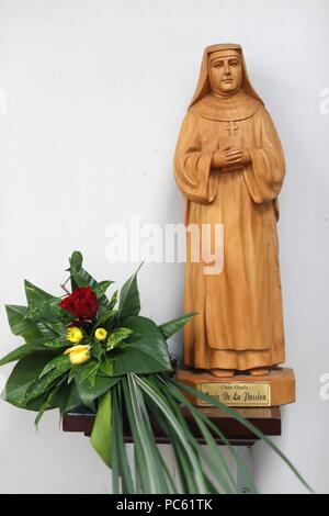 Mary of the Passion who founded the Franciscan Missionaries of Mary in British India in 1877. Dalat. Vietnam. | usage worldwide Stock Photo