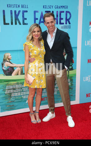 Brittany Ross and Marco Naggar at the Los Angeles premiere of "Like