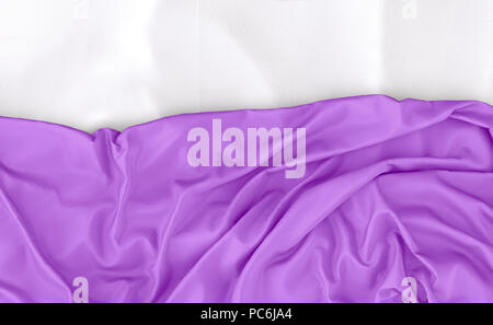 Fabric and textile background.3d illustration Stock Photo