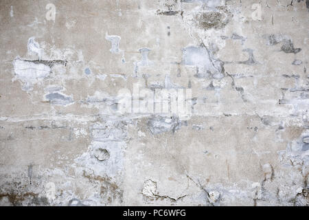 Damaged grey concrete wall exterior background texture Stock Photo Alamy