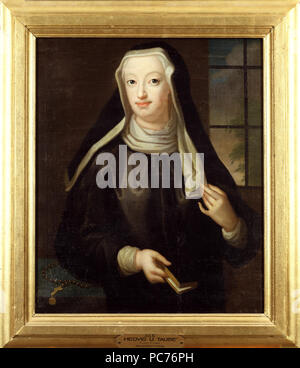 L.Pasch d.ä; Hedvig Ulrika Taube. Grh 565 42 Hedvig Ulrika Taube (1714–1744) also Countess von Hessenstein (Lorens Pasch d.ä.) - Nationalmuseum - 15235 Stock Photo