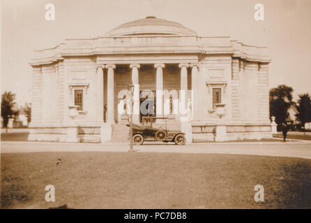 Vintage Photograph of The Lady Lever Art Gallery, Port Sunlight, Wirral, Merseyside, England Stock Photo