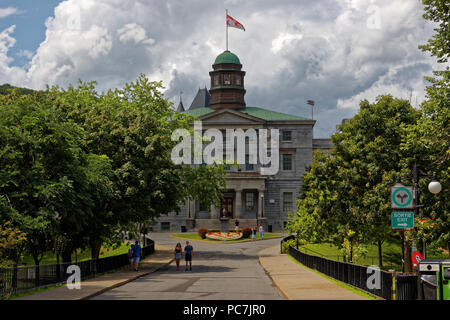 Quebec,Canada. McGill University Moyse Hall in Montreal. Stock Photo