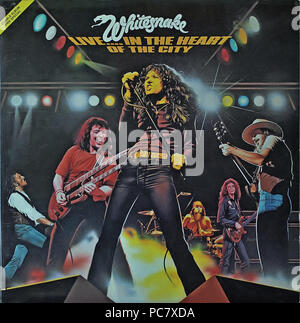 Whitesnake - LiveIn The Heart Of The City - Vintage vinyl album