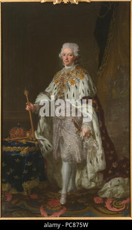 40 Gustav III, 1746-1792, konung av Sverige (Lorens Pasch d.y.) - Nationalmuseum - 15316 Stock Photo