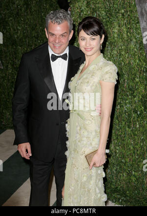 Danny Huston, Olga Kurylenko 253  arriving at the Vanity Fair Oscar  Party 2012 - at the Sunset Tower Hotel in Los Angeles.Danny Huston, Olga Kurylenko 253 ------------- Red Carpet Event, Vertical, USA, Film Industry, Celebrities,  Photography, Bestof, Arts Culture and Entertainment, Topix Celebrities fashion /  Vertical, Best of, Event in Hollywood Life - California,  Red Carpet and backstage, USA, Film Industry, Celebrities,  movie celebrities, TV celebrities, Music celebrities, Photography, Bestof, Arts Culture and Entertainment,  Topix, vertical,  family from from the year , 2012, inquiry  Stock Photo