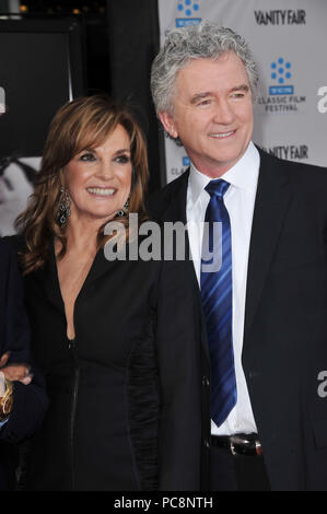 Linda Gray , Patrick Duffy  at the 40th Anniversary Restoration of CABARET at the Opening Night of the TCM Classic Film Festival.Linda Gray , Patrick Duffy  69- ------------- Red Carpet Event, Vertical, USA, Film Industry, Celebrities,  Photography, Bestof, Arts Culture and Entertainment, Topix Celebrities fashion /  Vertical, Best of, Event in Hollywood Life - California,  Red Carpet and backstage, USA, Film Industry, Celebrities,  movie celebrities, TV celebrities, Music celebrities, Photography, Bestof, Arts Culture and Entertainment,  Topix, vertical,  family from from the year , 2012, inq Stock Photo