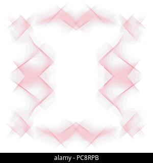 watercolor frame border pattern, vector illustration Stock Vector