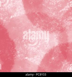red watercolor marble structure background pattern, vector illustration Stock Vector