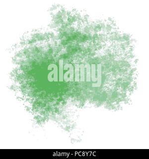 green watercolor splash background pattern, vector illustration Stock Vector