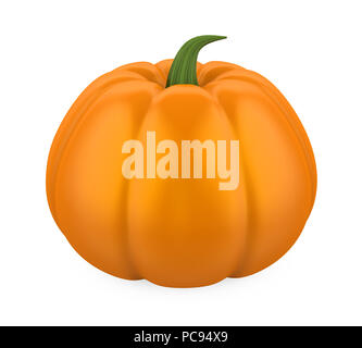 Jack O' Lantern Pumpkin isolated on black background 3D illustration ...