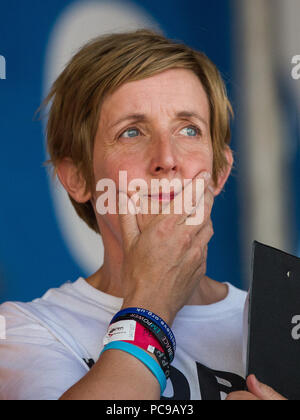 Tens of thousands of people join a huge demonstration to mark the 70th anniversary of the National Health Service.  Featuring: julie hesmondhalgh Where: London, England, United Kingdom When: 30 Jun 2018 Credit: Wheatley/WENN Stock Photo