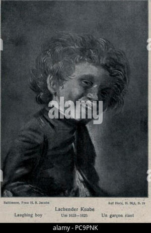 After Frans Hals - laughing boy Baltimore - KdK35. Stock Photo