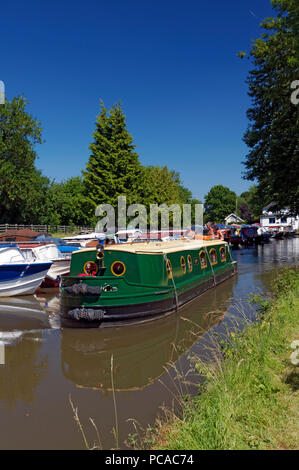 Abergavenny and Brecon Canal, Govilon near Abergavenny, Wales, UK. Stock Photo