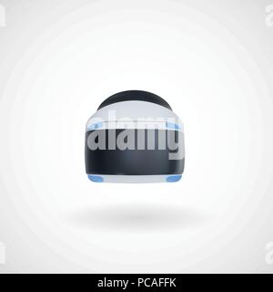 Illustration of virtual reality for entertainment Stock Vector
