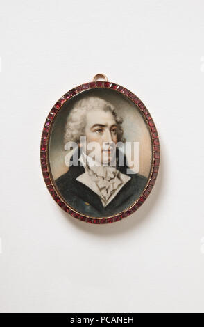 77 Richard Brinsley Sheridan (1751-1816), politiker, lustspelsdiktare (John Cox Dillman Engleheart) - Nationalmuseum - 24856 Stock Photo