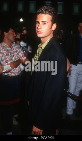 WEST HOLLYWOOD, CA - MAY 4: Actor Jamie Walters attends the 'Poison Ivy' West Hollywood Premiere on May 4, 1992 at Cineplex Odeon Fairfax Theatre in West Hollywood, California. Photo by Barry King/Alamy Stock Photo Stock Photo