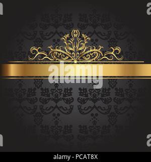 Luxury Golden Template Stock Vector