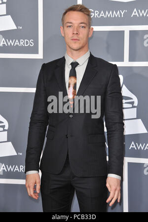 Diplo  at  the 55th Ann. Grammy Awards 2013 at the Staples Center in Los Angeles.Diplo  ------------- Red Carpet Event, Vertical, USA, Film Industry, Celebrities,  Photography, Bestof, Arts Culture and Entertainment, Topix Celebrities fashion /  Vertical, Best of, Event in Hollywood Life - California,  Red Carpet and backstage, USA, Film Industry, Celebrities,  movie celebrities, TV celebrities, Music celebrities, Photography, Bestof, Arts Culture and Entertainment,  Topix, Three Quarters, vertical, one person,, from the year , 2013, inquiry tsuni@Gamma-USA.com Stock Photo