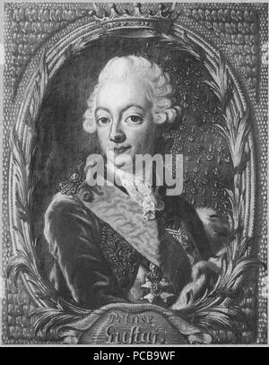 40 Gustav III, 1746-1792, kung av Sverige (Ulrica Fredrica Pasch) - Nationalmuseum - 16240 Stock Photo