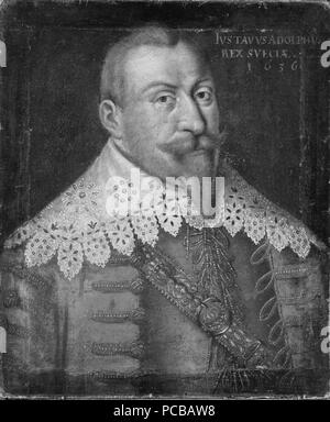 259 Gustav II Adolf (1594-1632), kung av Sverige, gift med Maria Eleonora av Brandenburg - Nationalmuseum - 39387 Stock Photo