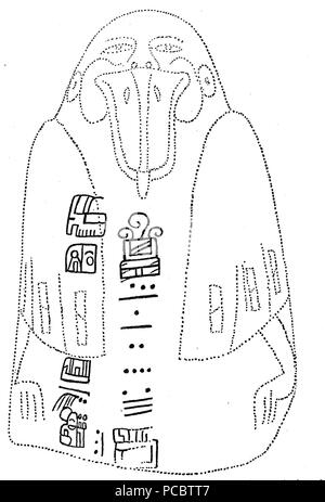 37 Maya Hieroglyphs Fig 73 Stock Photo